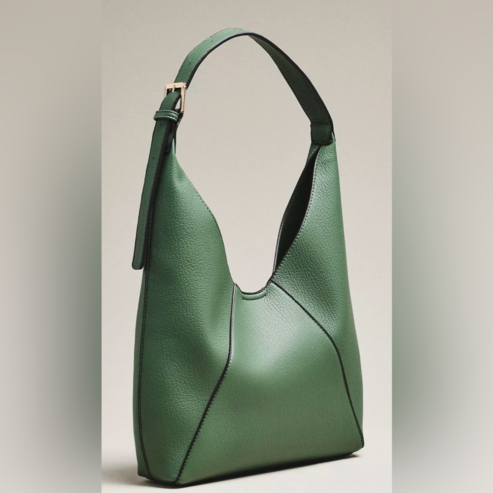 NWT Anthropologie Mali + Lili Vegan-Leather
Triangle Shoulder Bag